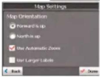 LG LAN-S460E1 - Indstillinger for Navigation - 2