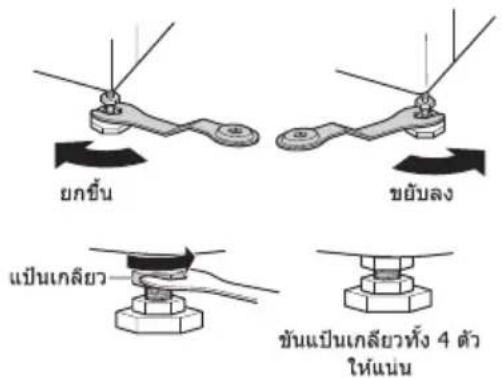 LG FC1409S2W - การปรับระดับเครื่องใช้ - 1