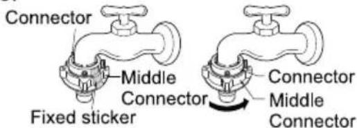 Connector Middle Connector Fixed sticker Connector Middle Connector