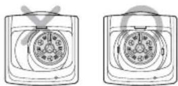 LG WF-T6572 - Check that the machine is level - 1