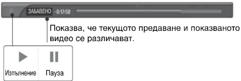 LG 37LT76 - Използване на функцията Timeshift (Изместване на времето), изпълнение - 1