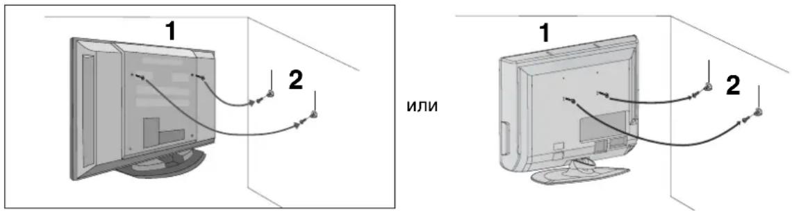 LG 37LT76 - ИНСТАЛИРАЙТЕ ГО ВНИМАТЕЛНО, ТАКА ЧЕ ДА НЯМА ВЪЗМОЖНОСТ ЗА ПАДАНЕ. - 1