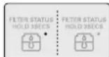 LG GW-L227HNNK - Visningsfunktion for filtertilstand (filterudskiftningscyklus) (på nogle modeller) - 3