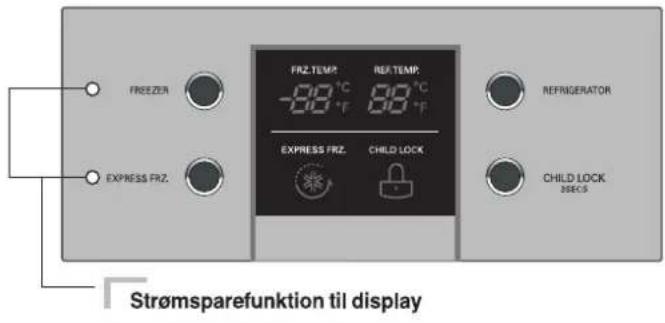 LG GW-L207FSQK - Indstilling af temperatur og funktioner - 2