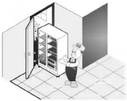 LG GR-L217PSBA - Flytning af kombiskabet - 1