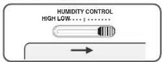 HUMIDITY CONTROL HIGH LOW....|......