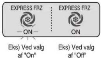 LG GC-B207TVQK - Vælg denne funktion for hurtigfrysning. - 2