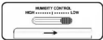 HUMIDITY CONTROL HIGH ...... .... LOW
