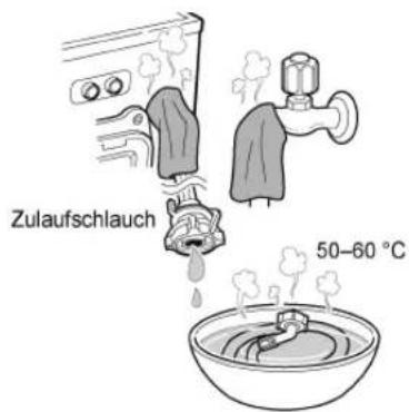 Zulaufschlauch 50-60 °C