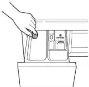 LG F14U2V9KG - Adding water softener - 1