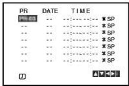 LG V9842QP2M - Timer optagelse Programmering via skæmmenuer - 2