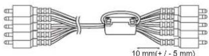 10 mm(+ / - 5 mm)
