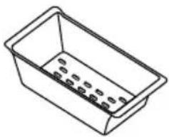 LG GL-274AAG4 - Soft Veg. Basket / सॉफ्ट वेज बास्केट\* - 1