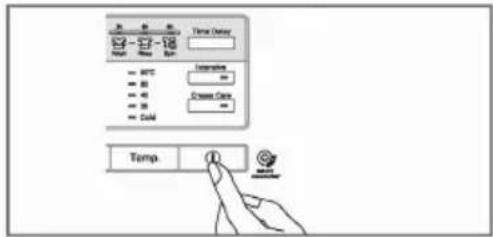 Temperature Control Temperature Current Current Cache Temp. ①