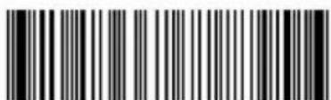 Barcode image with vertical black and white stripes, no visible text or symbols