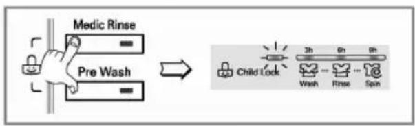LG WD-80B9LD - Child Lock( ) - 2
