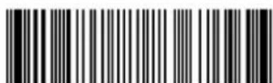 Black and white barcode image with vertical lines and a small black square at the bottom