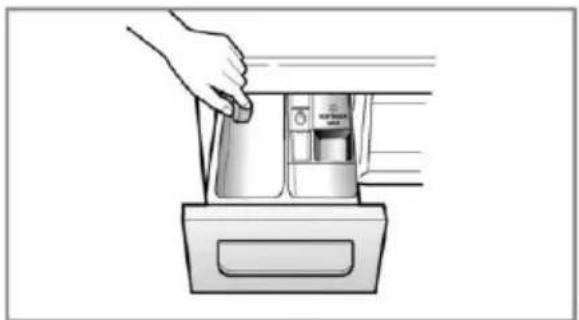LG WD-1280TD6 - ▶ Adding water softener - 1