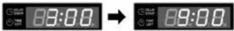 LG WF-D850J - Press the DELAY button. - 2
