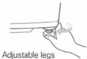 Adjustable legs