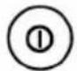 LG WF-D850J - Press the POWER (AUTO OFF) button to turn power on. - 1