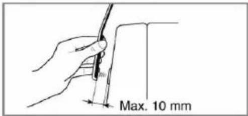 Max. 10 mm