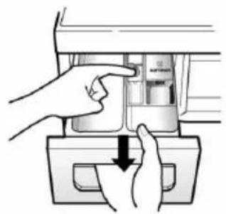 LG WD-10B8QD - ■ Dispenser drawer - 1