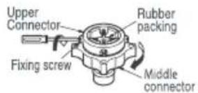 LG FHM1208ZDL - ■ Normal Tap without thread & one touch type inlet hose (Single inlet models) - 1