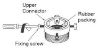 Upper Connector Rubber packing Fixing screw