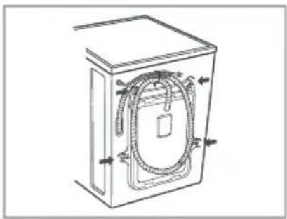 LG FHM1208ZDL - ■ Removing transit bolts - 1