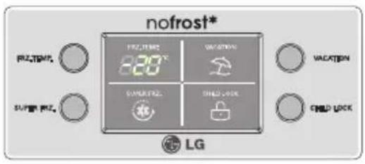 LG GB3133SHJW - Fryser - 1
