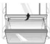 LG GBB60PZDZS - Refitting the Vegetable Drawer - 1