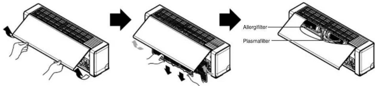 LG S09SQU - Sådan fjerner du filtre - 1