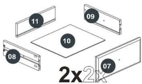11 09 10 08 07 2x2x