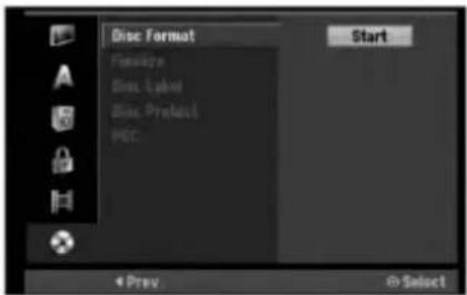 LG LH-RH7693TF - Diskformat - 1