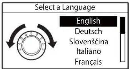 LG FH495BDS2 - Language Selection (Valg af sprog) - 1