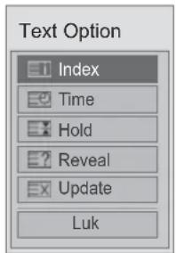 Text Option Index Time Hold Reveal Update Luk