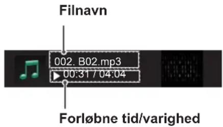Filnavn 002. B02.mp3 00:31 / 04:04 Forløbne tid/varighed