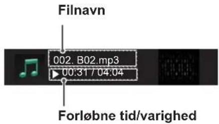Filnavn 002. B02.mp3 00:31 / 04:04 Forløbne tid/varighed