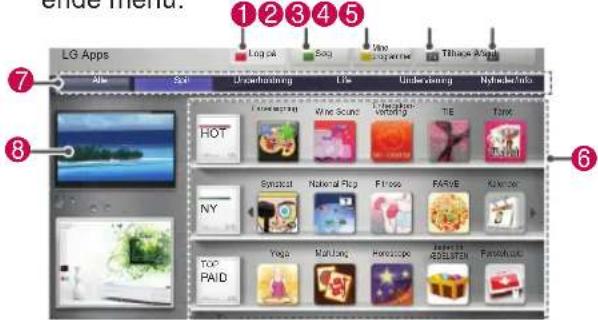 LG 47LV550W - Brug af LG Apps - 1