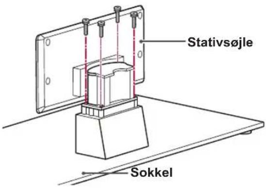 Stativsøjle Sokkel