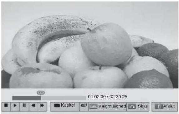 LG 47LV375W - Visning af videoer - 2
