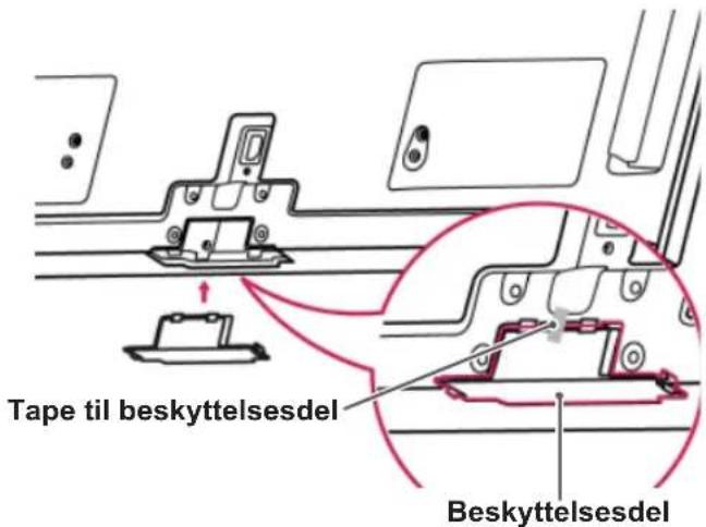 Tape til beskyttelsesdel Beskyttelsesdel