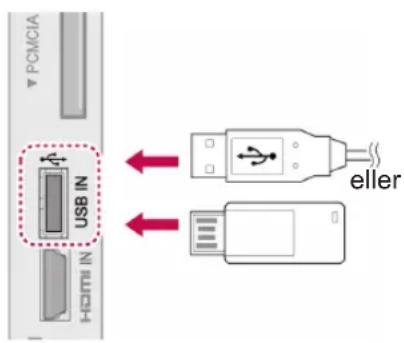PCMCIA USB IN eller
