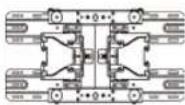 LG 42LV530N - Brug af Kensington Security System (denne funktion er ikke tilgængelig for alle modeller). - 6