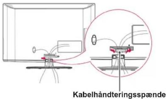Kabelhändteringsspænde