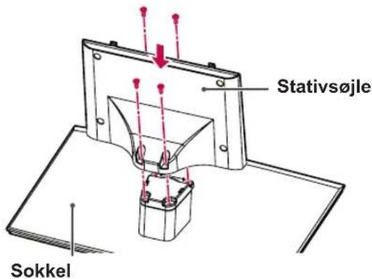 Stativsøjle Sokkel