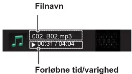 Filnavn 002. B02.mp3 00:31 / 04:04 Forløbne tid/varighed