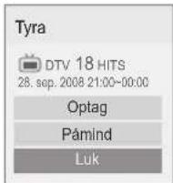 LG 32LW550W - EPG (elektronisk program-guide) funktion (i digital tilstand) - 2