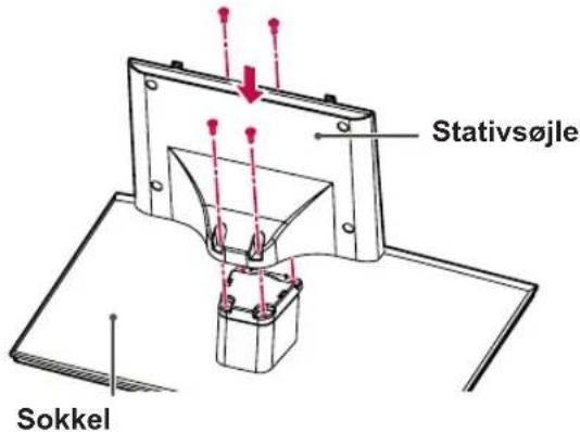 Stativsøjle Sokkel